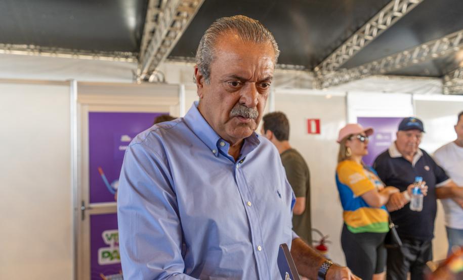 Foto de autoridade responsável por fiscalizar arena