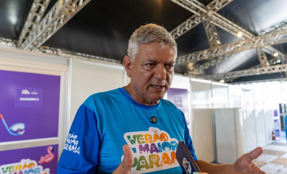 Foto de autoridade responsável por fiscalizar arena