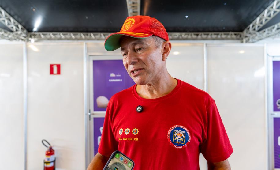 Foto de autoridade responsável por fiscalizar arena