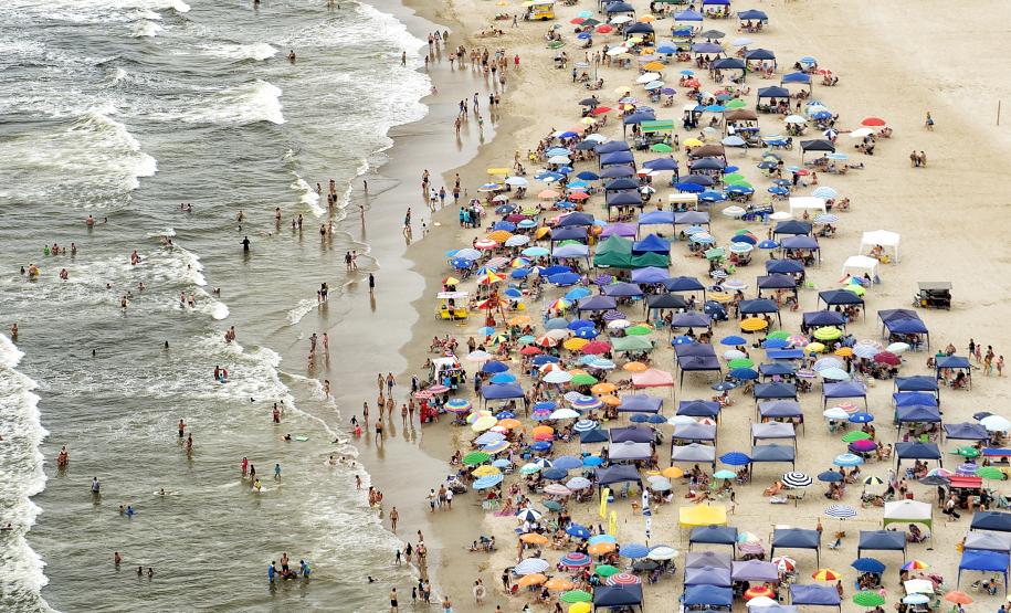 Foto do litoral paranaense