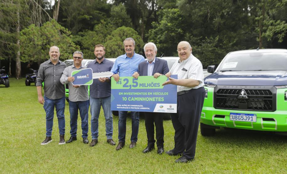 Governo entrega equipamentos e carros para reforçar cuidados com Unidades de Conservação