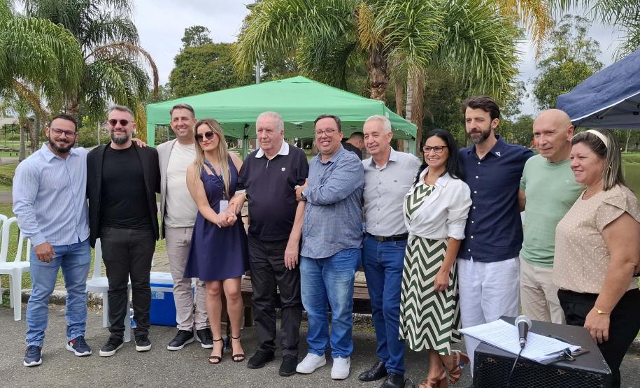 Foto de evento de lançamento de Caravela Ecológica