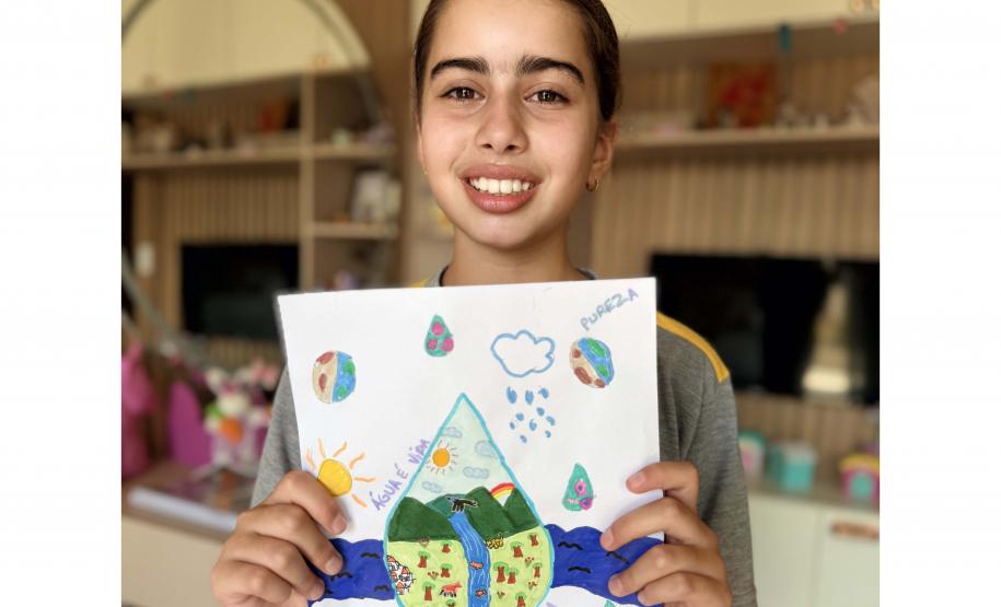 Foto de vencedora de concurso do IAT