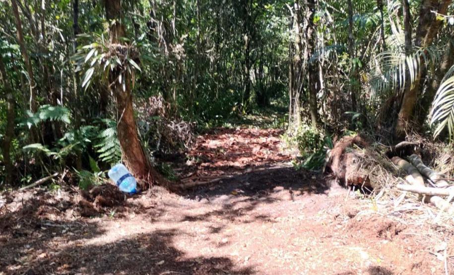 Foto de operação de fiscalização do IAT