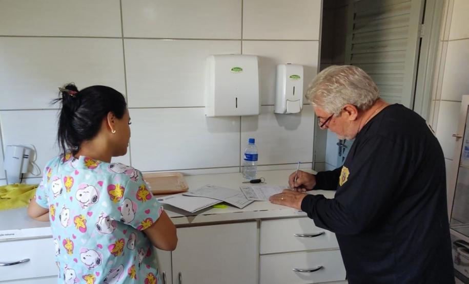 Foto de operação de fiscalização da Piracema do IAT