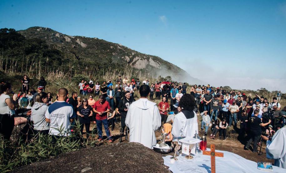 Foto de celebração de missa