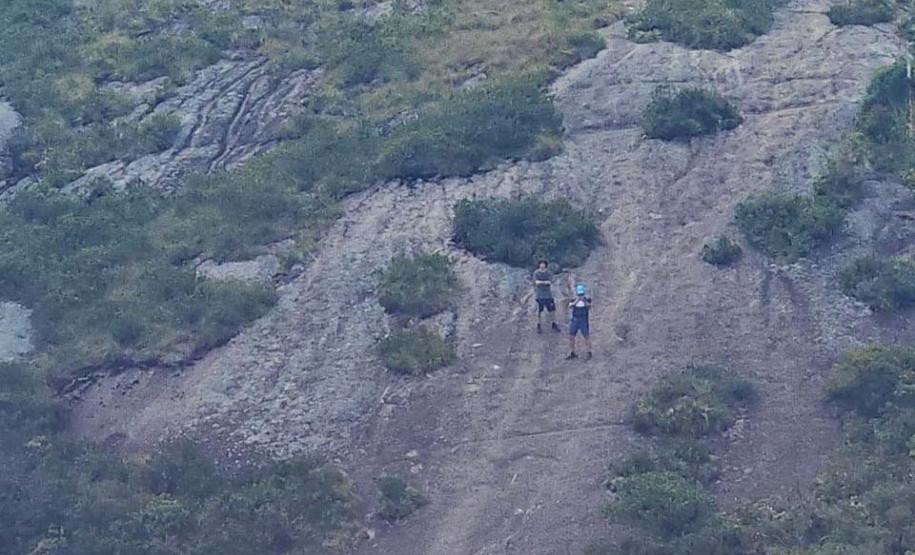 Foto de operação de fiscalização do IAT