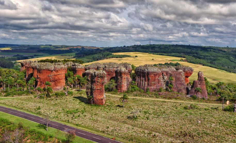Foto do Parque Estadual Vila Velha