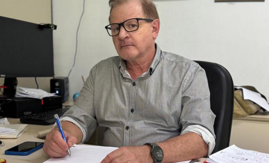 Foto do novo Diretor presidente do IAT