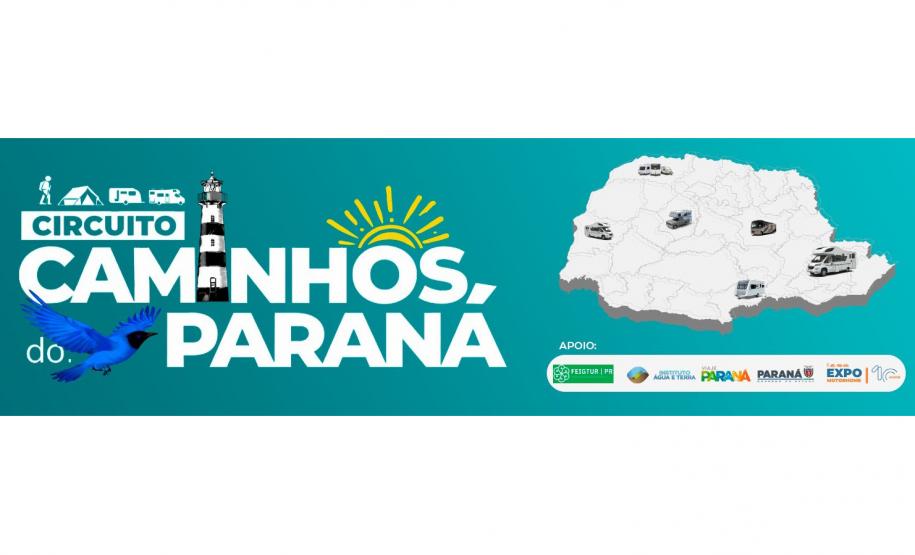 Arte de divulgação do Caminhos do Paraná
