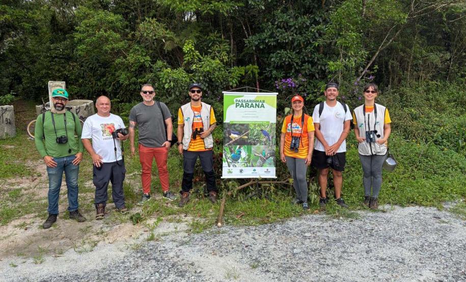 Foto de ação ambiental do IAT