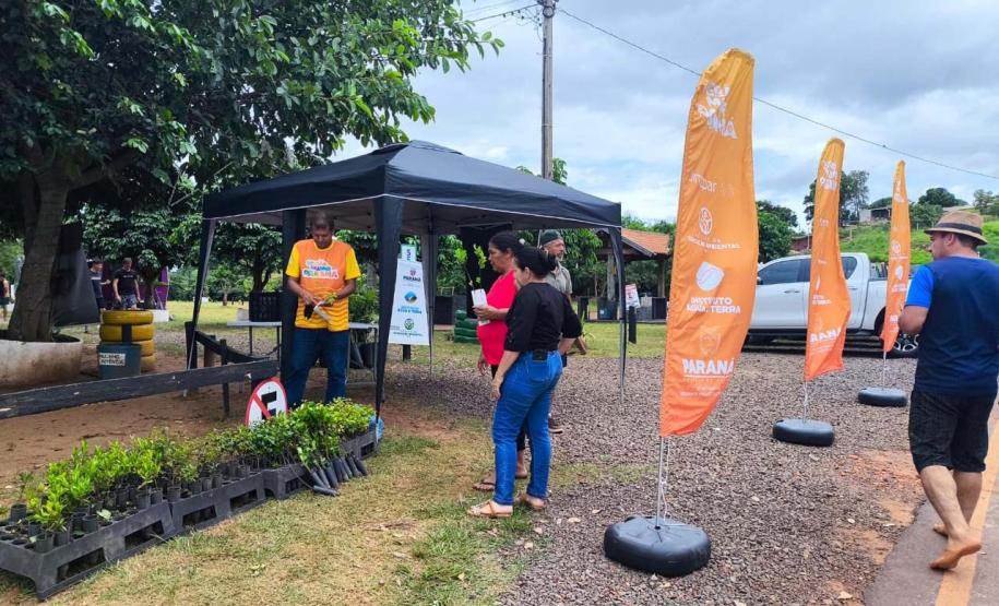 Foto de ação ambiental do IAT