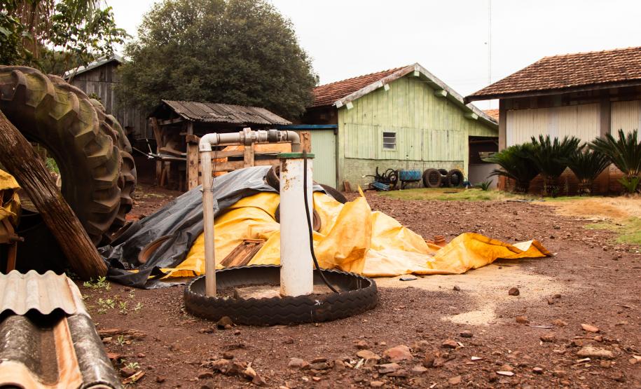 Foto de poço perfurado pelo Água no Campo