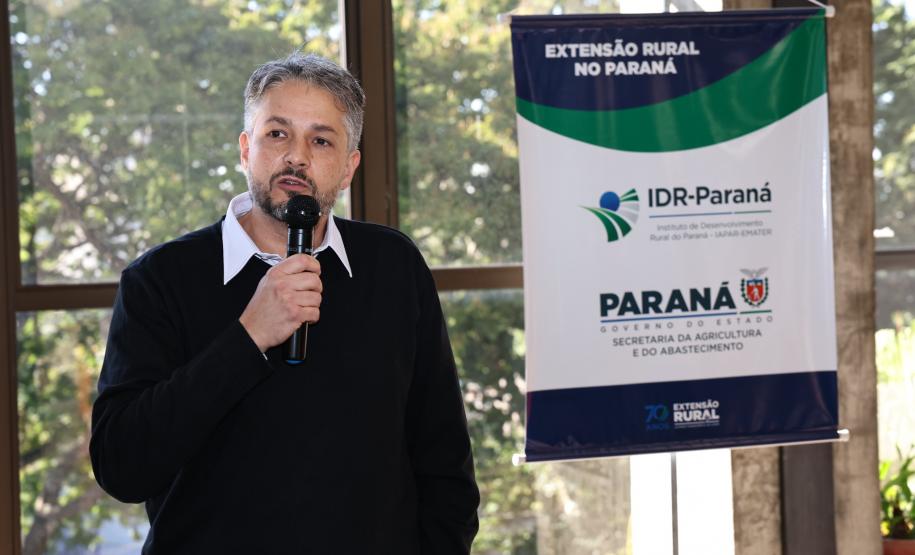 Foto de autoridades em evento