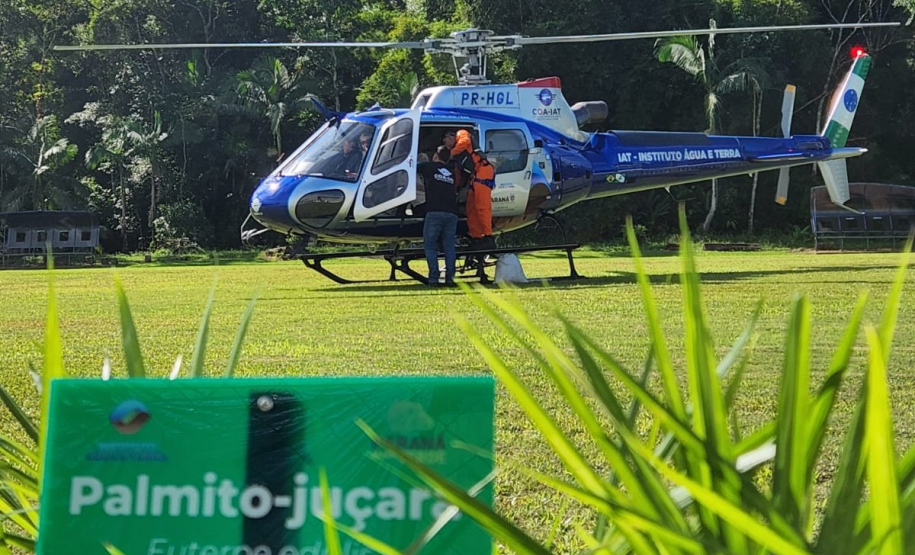 Foto de helicóptero do IAT