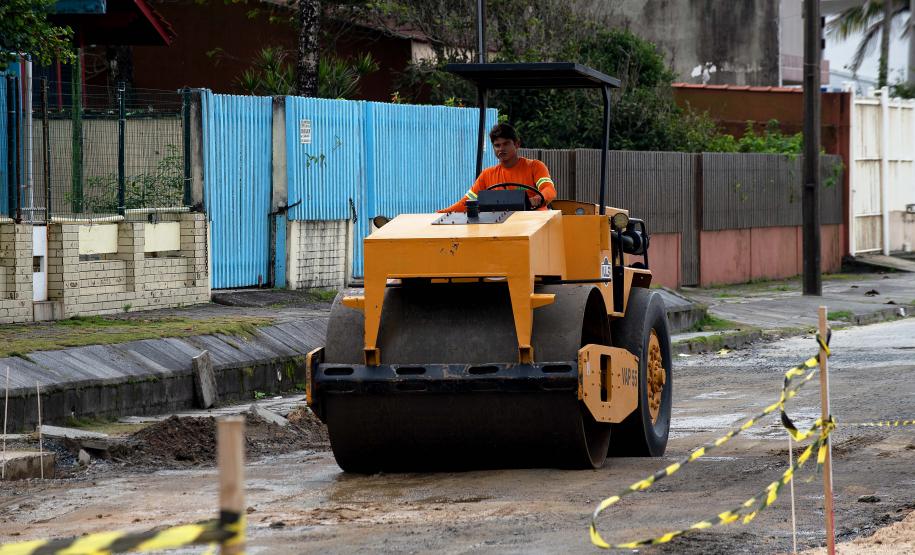 Foto de reformas de orlas no litoral paranaense