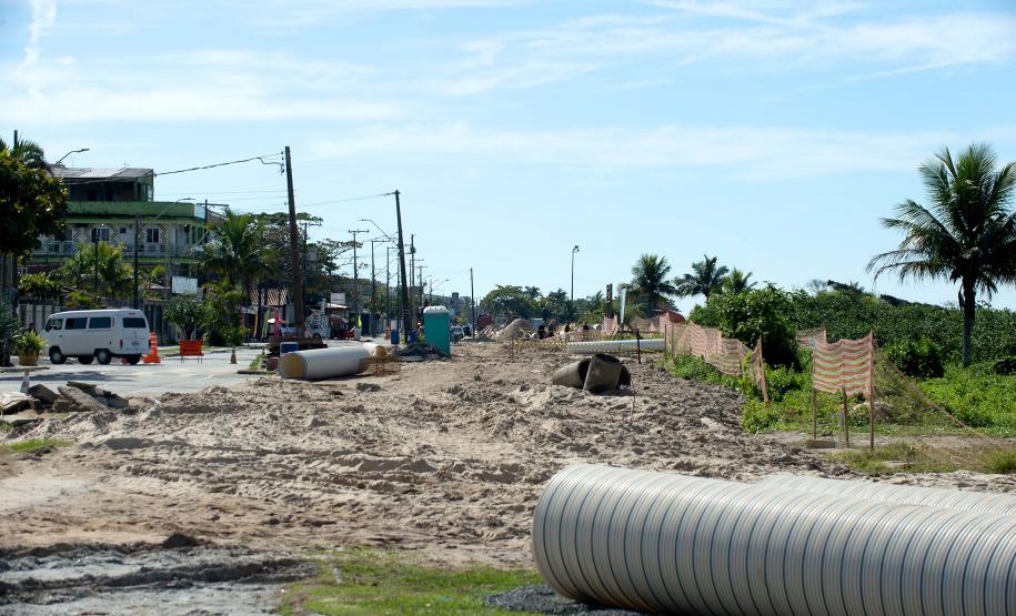 Foto de reformas de orlas no litoral paranaense