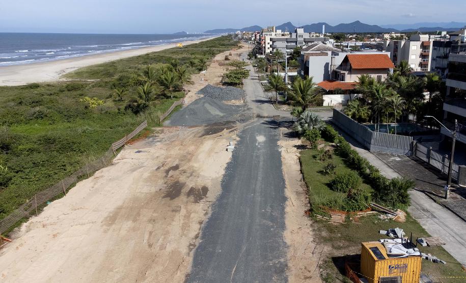 Foto de reformas de orlas no litoral paranaense