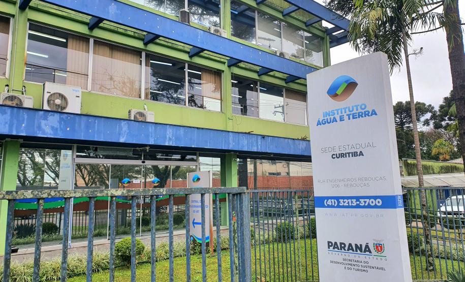 Foto da sede do Instituto Água e Terra