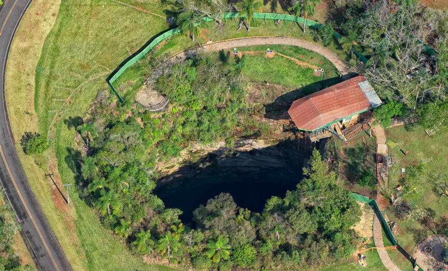 Foto de atrativos do Parque de Vila Velha