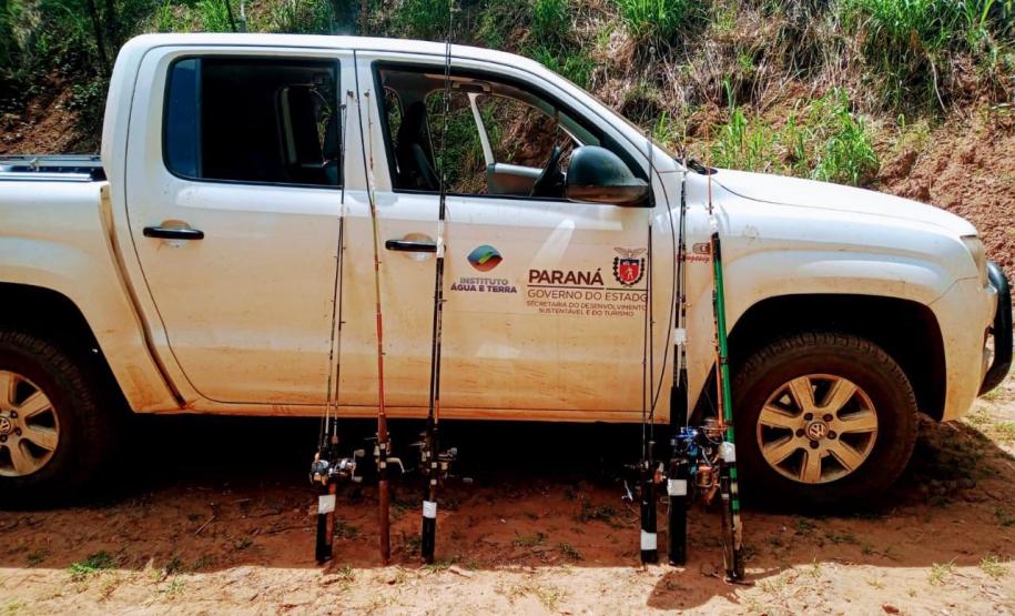Foto de operação de fiscalização da Piracema
