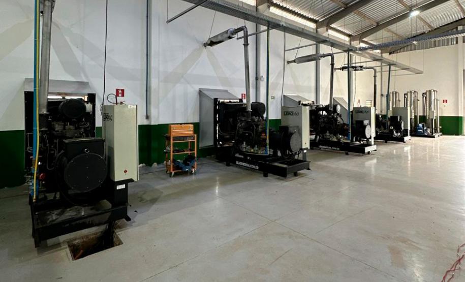 Foto da estrutura licenciada pelo IAT