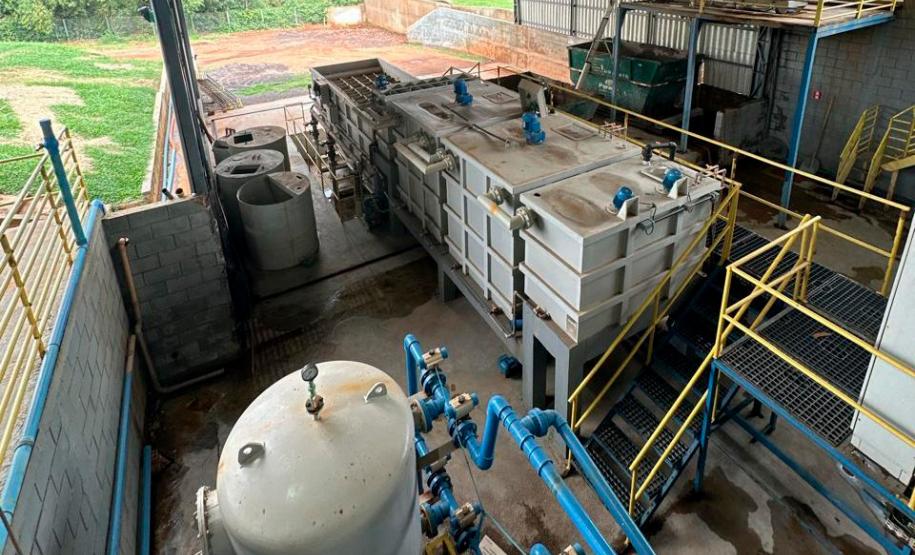Foto da estrutura licenciada pelo IAT