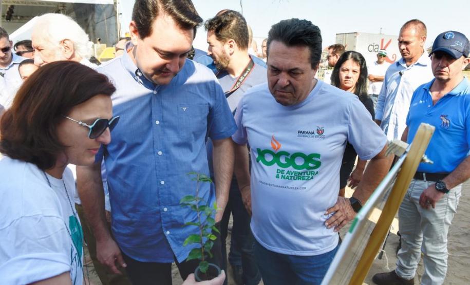Ações de educação ambiental foram realizadas na abertura dos Jogos de Aventura e Natureza Ações de educação ambiental foram realizadas na abertura dos Jogos de Aventura e Natureza