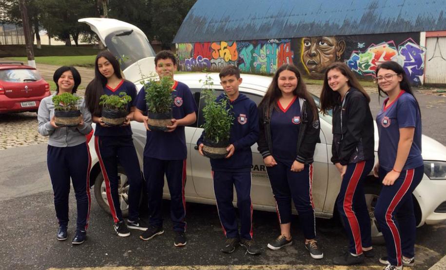 Envio de mudas às escolas mobiliza mais de 3 mil pessoas