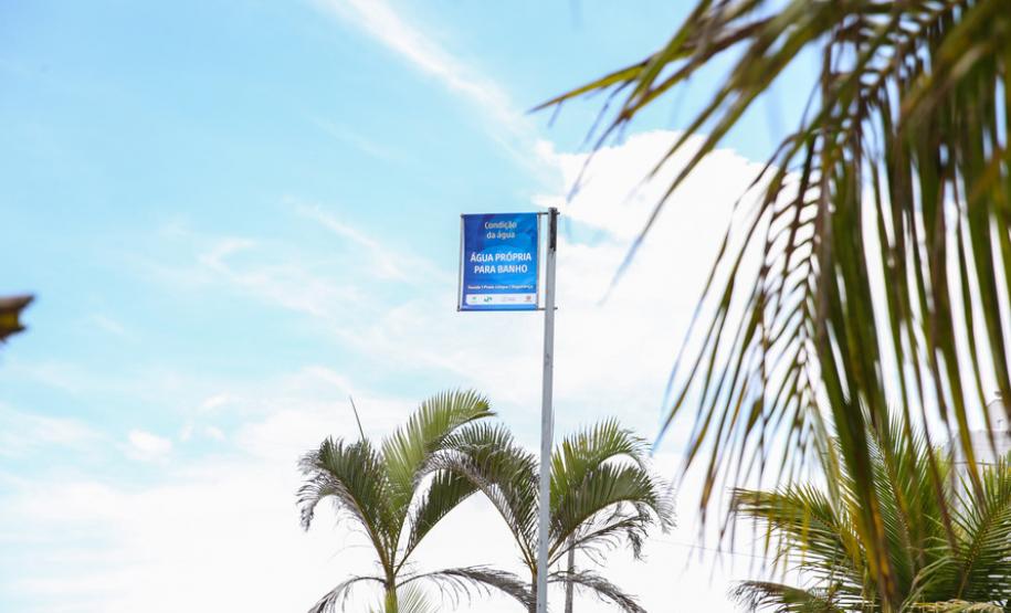 Águas se mantêm próprias para banho no Litoral e no Interior