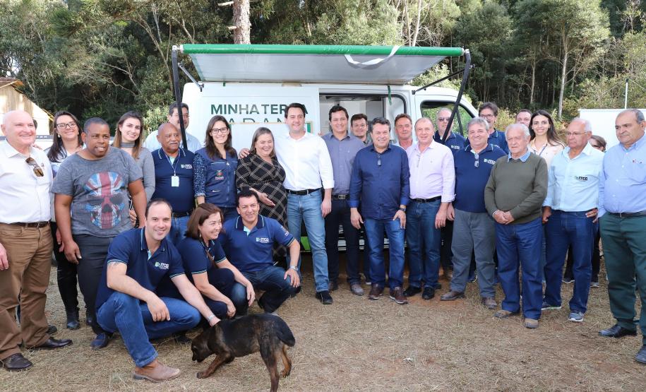 Governador Carlos Massa Ratinho Junior em Quitandinha  -  Quitandinha, 13/06/2019  -  Foto: Rodrigo Félix Leal/ANPr