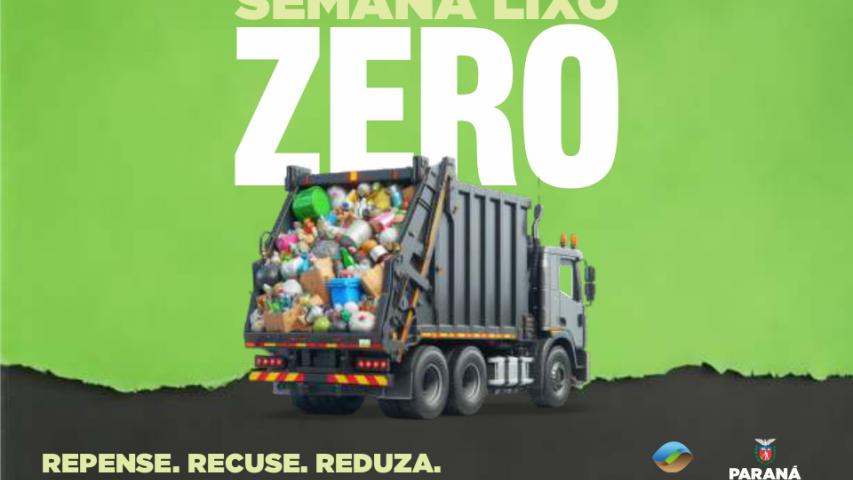 Foto de banner da campanha Lixo Zero