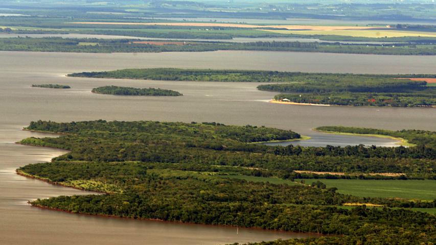 Foto de bacia hidrográfica paranaense
