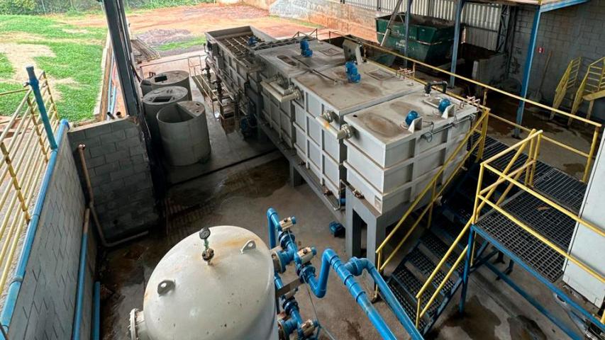 Foto da estrutura licenciada pelo IAT